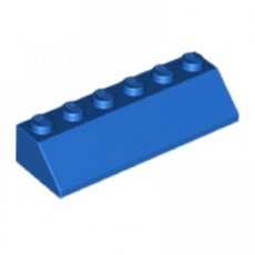 LEGO® 6253010 BLAUW - M-29-G LEGO® 45 degrés 2x6 BLEU