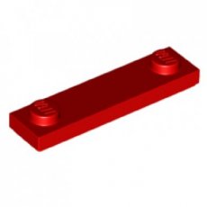 LEGO® 1x4 met 2 noppen ROOD