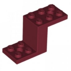 LEGO® hoekplaat 5x2x2 1/3  DONKER ROOD