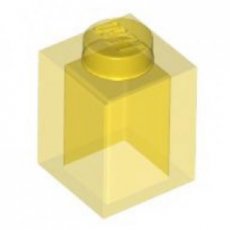 LEGO® 1x1 TRANSPARANT GEEL