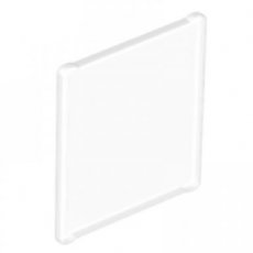 LEGO®  glas voor raam frame 1x3x3 TRANSPARANT HELDER