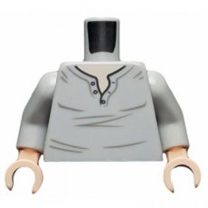 LEGO® torse GRIS CLAIR