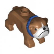 LEGO® Bulldog hond MEDIUM NOUGAT
