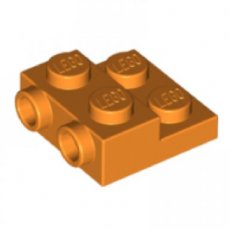 LEGO® 6289113 ORANJE - MS-109-L LEGO® 2x2x2/3 met 2 noppen aan zijkant ORANJE