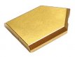 LEGO® 2x3 tile - shield METALLIC GOLD