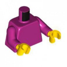 LEGO® torso MAGENTA