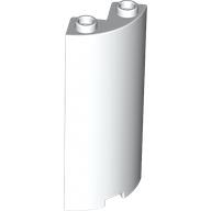 LEGO® 1/4 cylinder 2x2x5 WIT