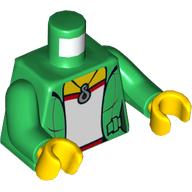 LEGO® 6330919 GROEN - KO-11-V LEGO® torso GROEN