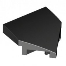 LEGO® tuile modifié 2x2x2/3 NOIR
