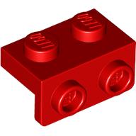 LEGO® Assiette d'angle  1x2 - 1x2 ROUGE