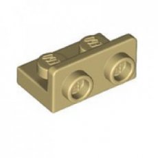 LEGO® hoekplaat 1x2 - 1x2 omgekeerd BEIGE