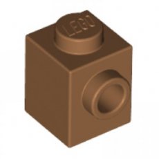 LEGO® 1x1 met nop aan één zijde MEDIUM NOUGAT