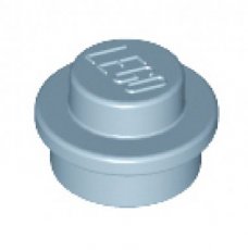 LEGO® plate 1x1 round SAND BLUE