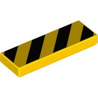 LEGO® 1x3 tegel  GEEL