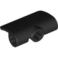 LEGO® panel curved 2 x 3 x 1 BLACK
