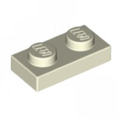 LEGO® 1x2 WIT GLOW IN THE DARK