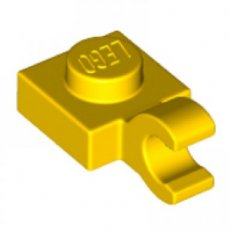 LEGO® 4540040 - 6347294 GEEL - MS-126-B LEGO® 1x1 avec clip horizontal JAUNE