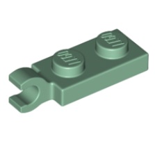 LEGO® 1x2 plaat aangepast ZAND GROEN