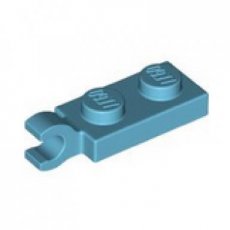 LEGO® 1x2 plaat aangepast MEDIUM AZUUR BLAUW