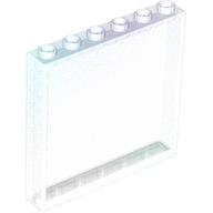 LEGO® wall panel 1x6x5 SATIN TRANSPARENT