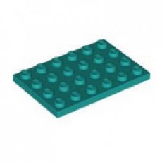 LEGO® 4x6 DARK TURQUOISE