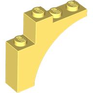 LEGO® arch 1x4x3 BRIGHT YELLOW