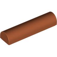 LEGO® curved brick 1x4 x 2/3 DARK ORANGE