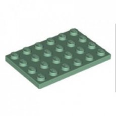 LEGO® 4x6 SAND GREEN