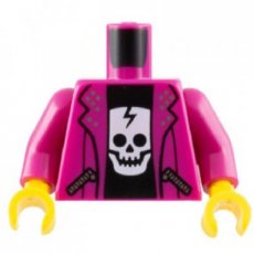 LEGO® torso MAGENTA