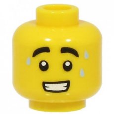 LEGO® 6384051 GEEL - MS-24-J LEGO® hoofd GEEL