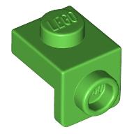 LEGO® 1x1x2/3 met 1 nop aan zijkant LICHT GROEN