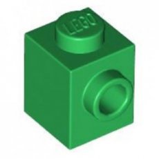 LEGO® 1x1 met nop aan één zijde GROEN