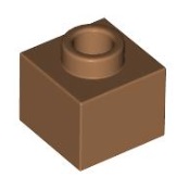 LEGO® steen 1x1x2/3 MEDIUM NOUGAT