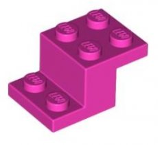 LEGO® hoekplaat 2x3x1 1/3 DONKER ROZE