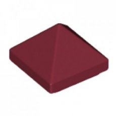 LEGO® 6398466 D ROOD - MS-16-K LEGO® pyramid DARK RED