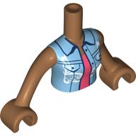 LEGO® torso MEDIUM NOUGAT