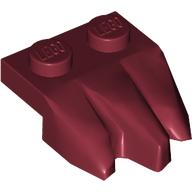 LEGO® custom with 3 Claws 2x3 DARK RED