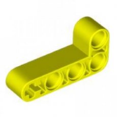 LEGO® 6402249 NEON GEEL - KO-3-Q LEGO® hefbalk 2x4 L-vorm dik NEON GEEL