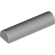 LEGO® modifié 1x4x2/3 GRIS CLEAR
