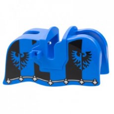 LEGO® paarden deken BLAUW