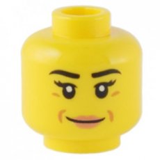 LEGO® hoofd GEEL