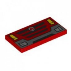 LEGO® 2x4 tegel ROOD