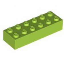 LEGO® 6422924 LIMOEN - H-47-A LEGO® 2x6 LIME