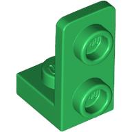 LEGO® 1x1 - 1x2 with 1 stud on the side GREEN