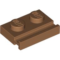 LEGO® 1x2 met geleider MEDIUM NOUGAT