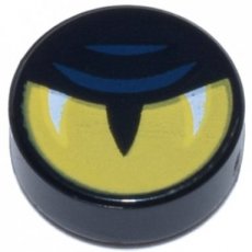 LEGO® 1x1 tegel rond  ZWART
