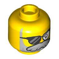 LEGO® hoofd GEEL
