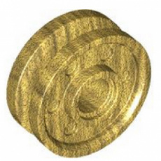 LEGO® wiel PARELACHTIG GOUD