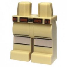 LEGO® heupen en benen BEIGE