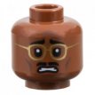 LEGO® hoofd BRUIN